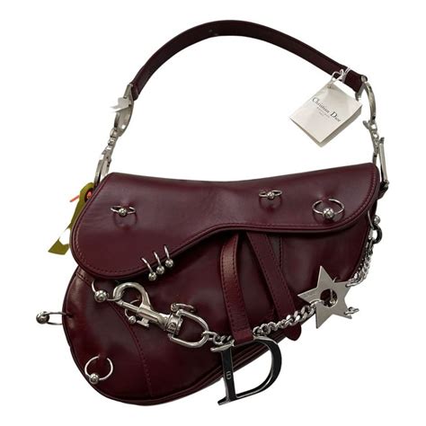 vestiaire collective dior saddle bag